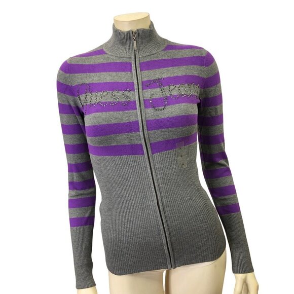 GUESS FULL ZIP MOCK NECK LG NEW WITH TAG - Picture 3 of 9